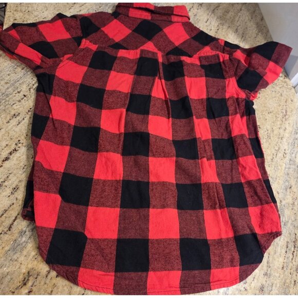 Lot of 4 Red Flannel Family Christmas Photo Shirt Men XXL Women XL Girls L & XL - Picture 9 of 16